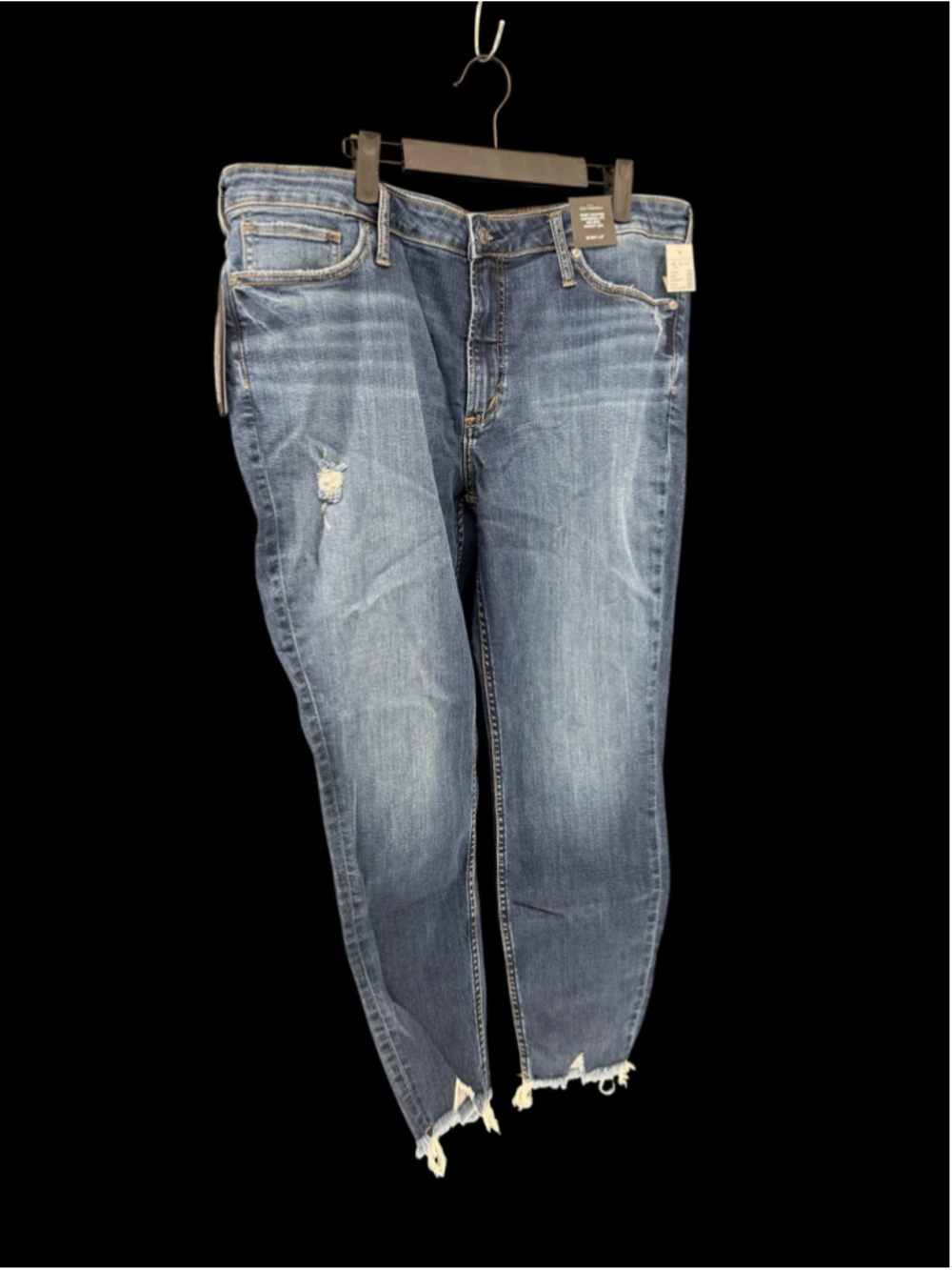 Women's Silver Jeans Co. Mid Rise Skinny Jeans Blue Size 18W